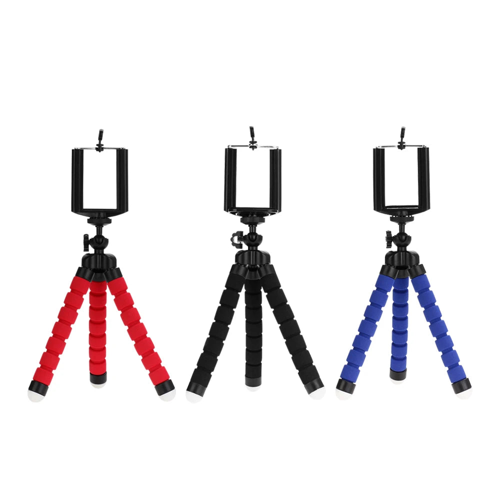 Flexible MiniTripod Phone Holder- Portable Smart Phone Stand