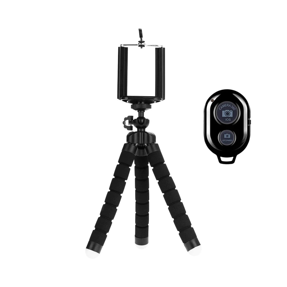 Flexible MiniTripod Phone Holder- Portable Smart Phone Stand