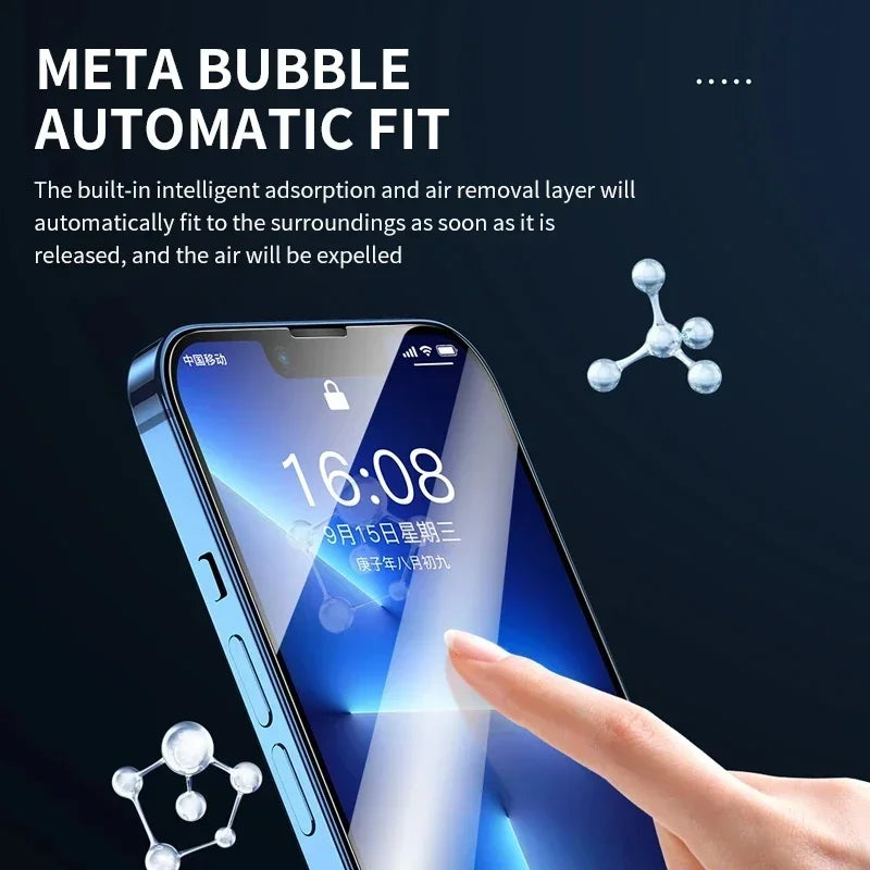 3-Pack Tempered Glass Screen Protector for iPhone
