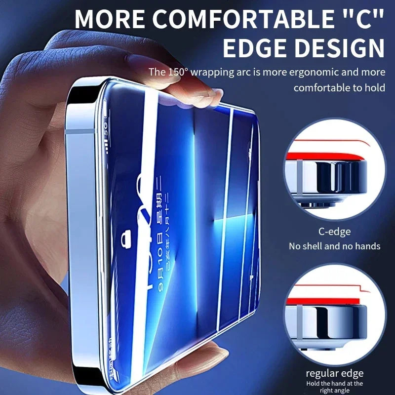 3-Pack Tempered Glass Screen Protector for iPhone