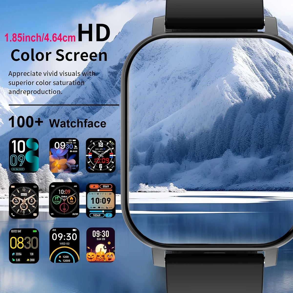 Smart Watch for Men & Women – Bluetooth Calling Fitness Watch