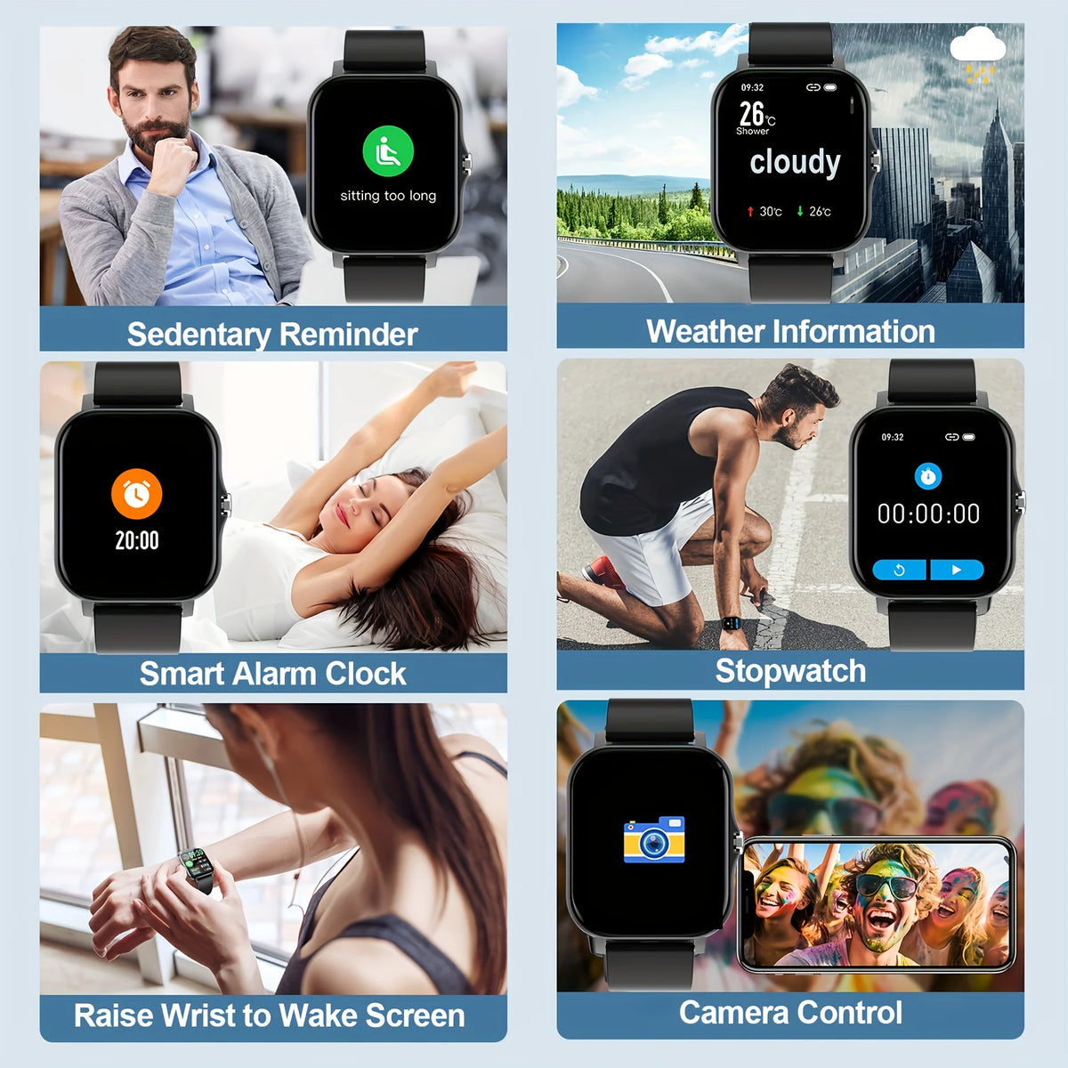 Smart Watch for Men & Women – Bluetooth Calling Fitness Watch