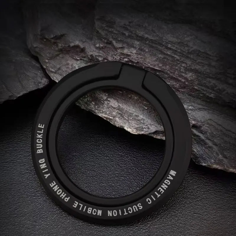 MagSafe Magnetic Phone Ring Holder- Adjustable Finger Grip & Stand.