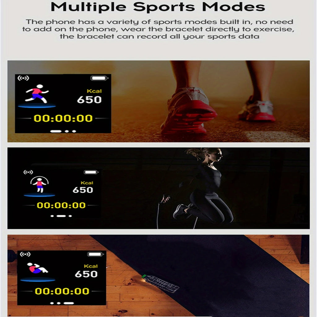 Smart Watch for Men & Women – Fitness Tracker with Heart Rate Monitor