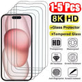 9H Tempered Glass Screen Protector for iPhone – HD Clear Screen Protection