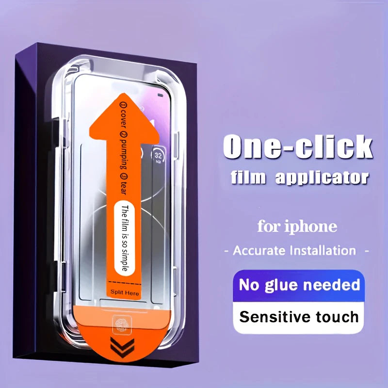 Tempered Glass Screen Protector For iPhone
