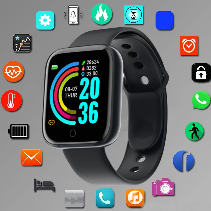 Smart Watch for Men & Women – Fitness Tracker with Heart Rate Monitor