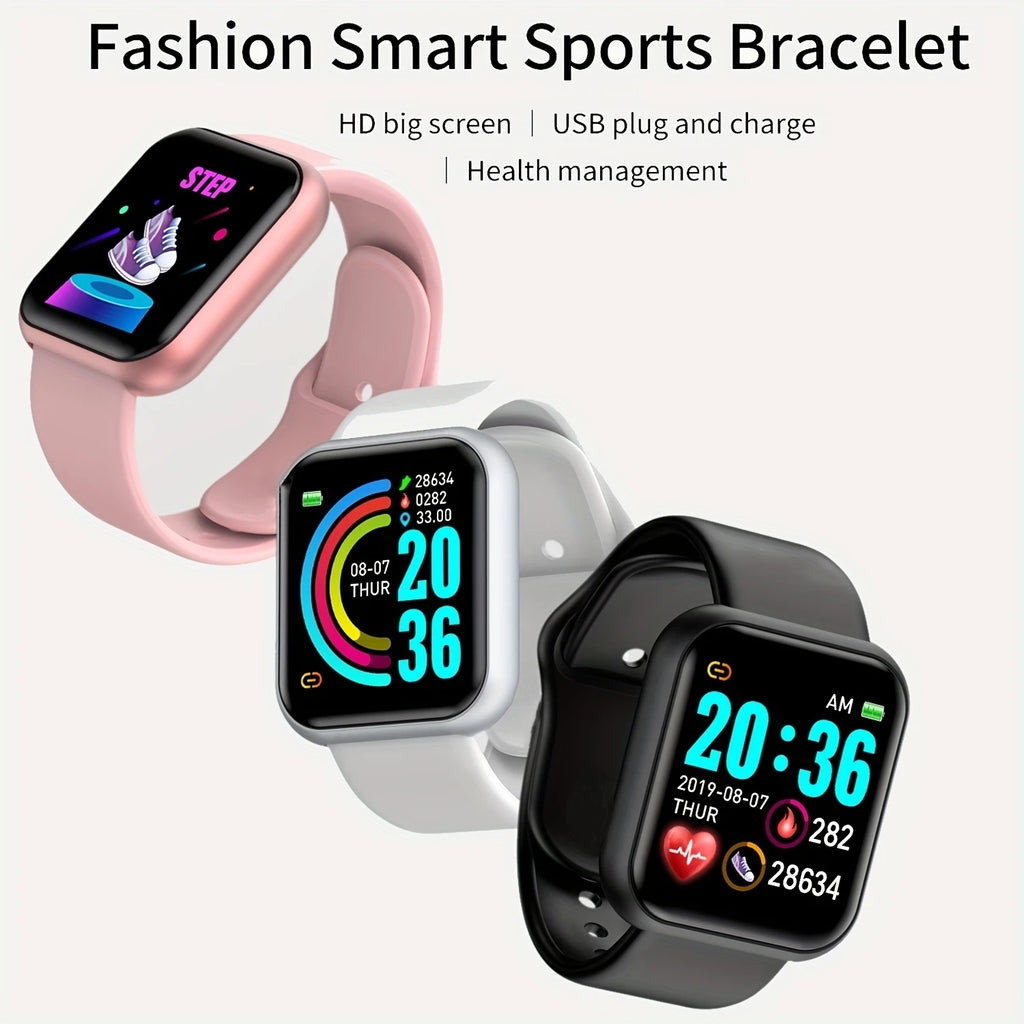 Smart Watch for Men & Women – Fitness Tracker with Heart Rate Monitor