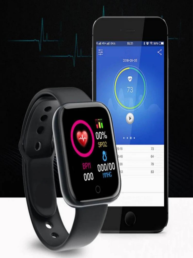 Smart Watch for Men & Women – Fitness Tracker with Heart Rate Monitor